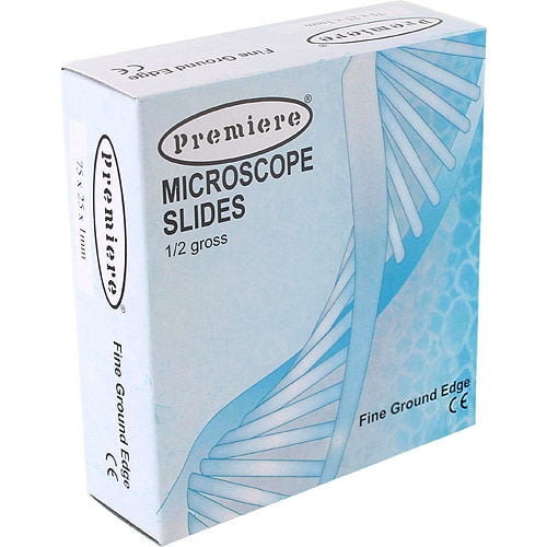 25 Positions Each Box Pack of 5 Storage Box for 1x3 Microscope Slides 